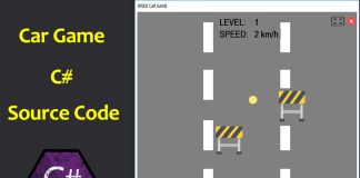 Car Game C# Source Code Car Game C# Source Code