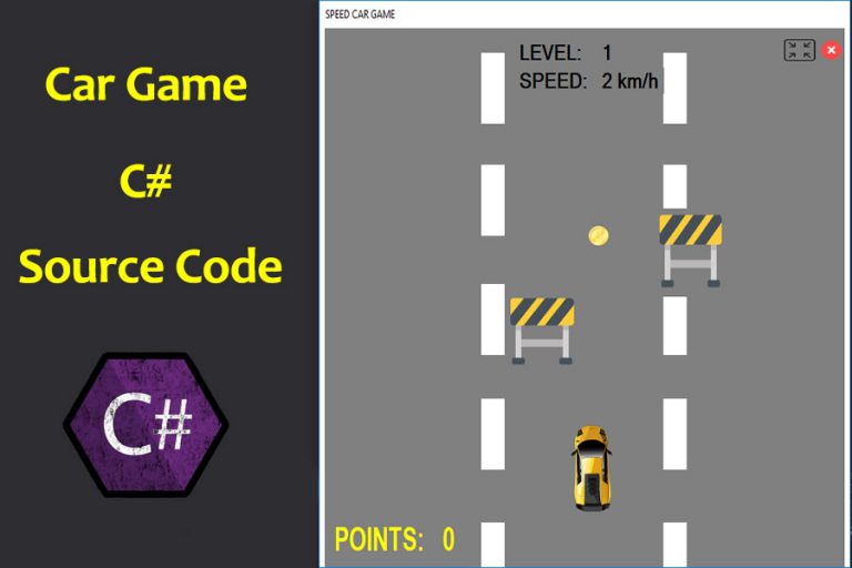 Car Game C# Source Code