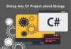 Doing Any C# Project about Strings Doing Any C# Project about Strings