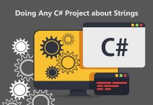 Doing Any C# Project about Strings Doing Any C# Project about Strings