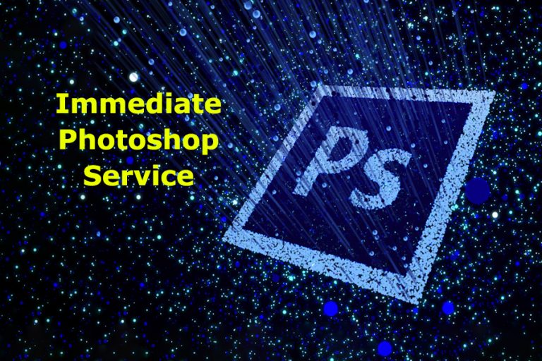 Immediate Photoshop Service