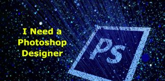 I Need a Photoshop Designer I Need a Photoshop Designer