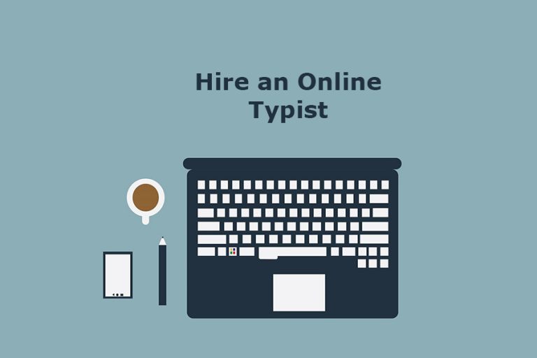 Hire an Online Typist